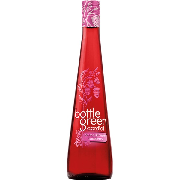 BOTTLEGREEN RASP CORDIAL 500X6